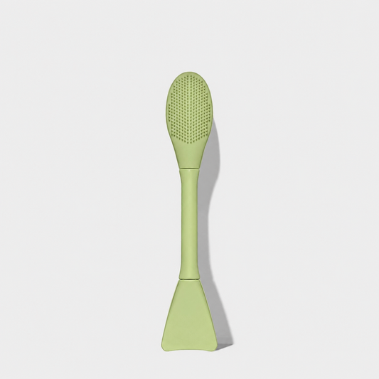 Dual pore cleansing brush