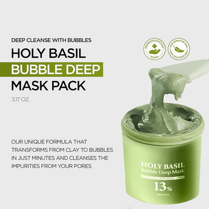 Basil Bubble Mask
